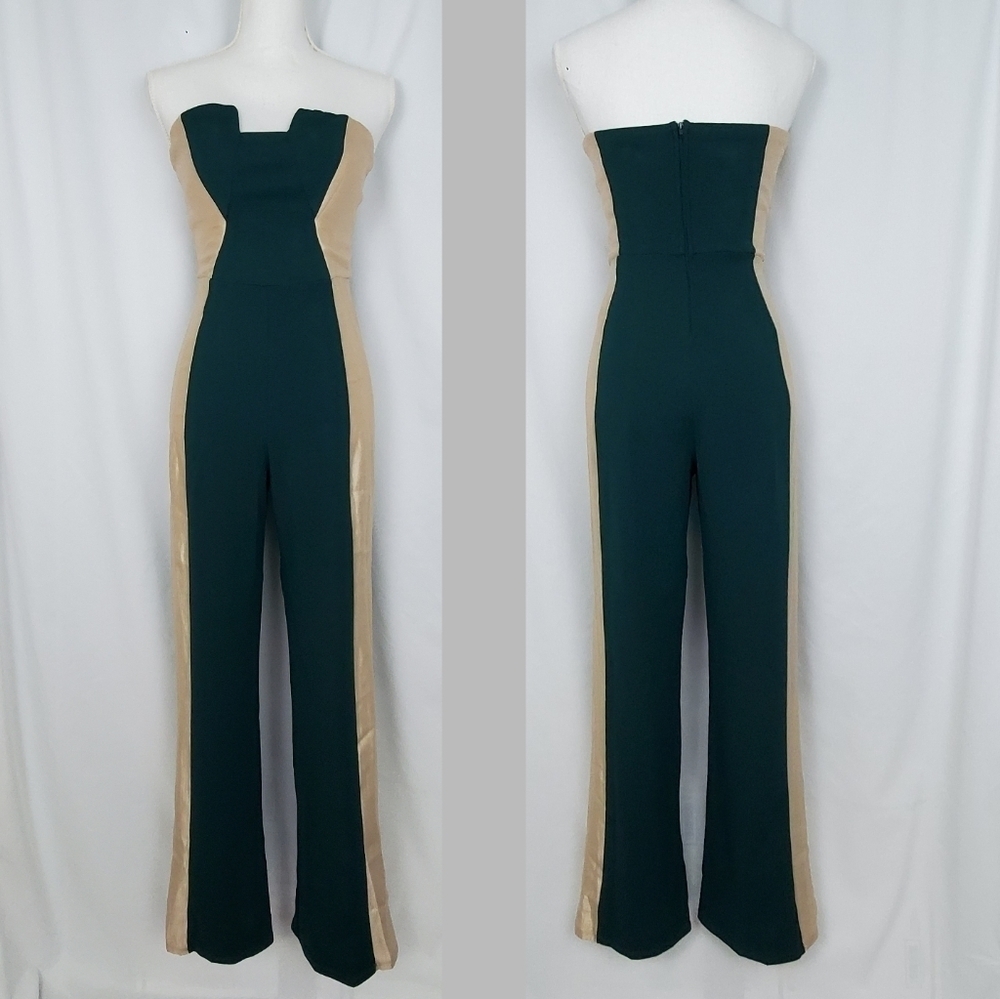 Crystal Doll Strapless Jumpsuit ~ Junior size 7 ~